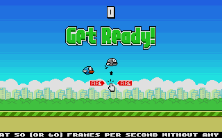 Flappy Bird atari screenshot