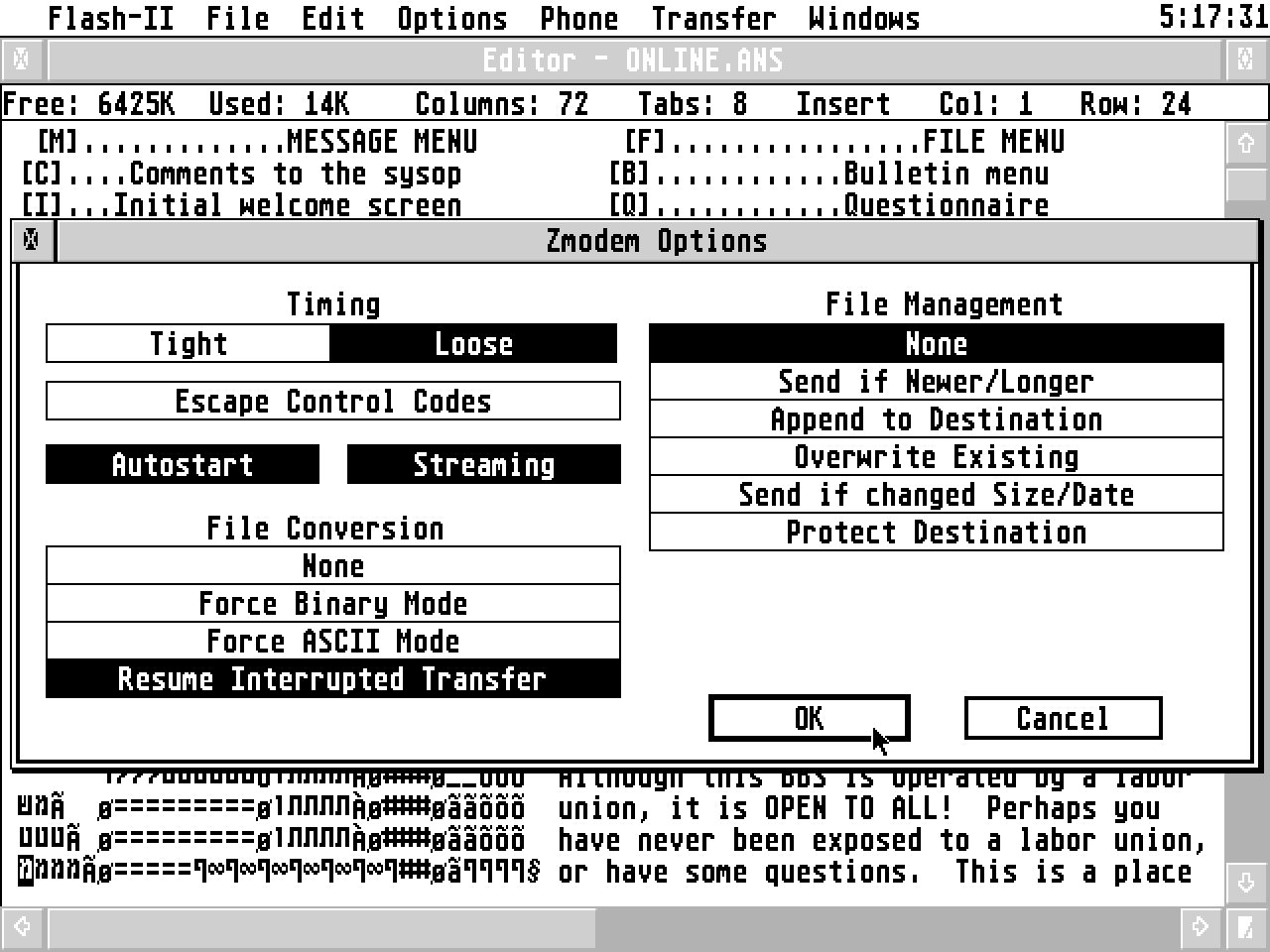 Flash II atari screenshot