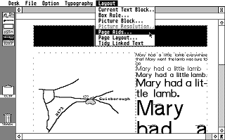 Fleet Street Publisher atari screenshot