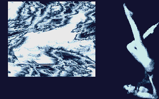 Flight over Sirius atari screenshot