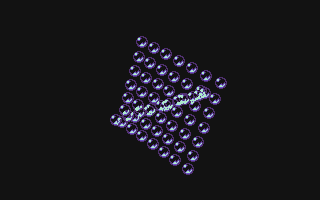 Flight over Sirius atari screenshot