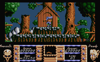 Flimbo's Quest atari screenshot