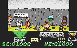 Flintstones (The) atari screenshot