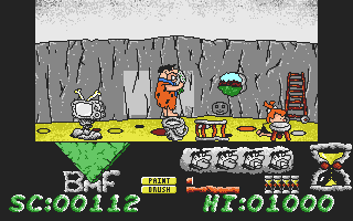 Flintstones (The) atari screenshot
