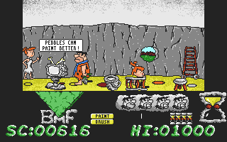 Flintstones (The) atari screenshot