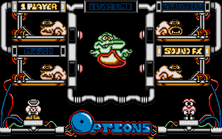 Flip-It and Magnose - Water Carriers from Mars atari screenshot