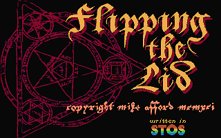 Flipping The Lid atari screenshot