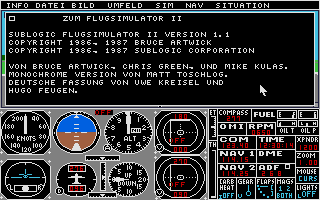 Flugsimulator II — screenshot 1