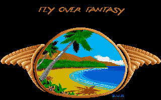 Fly over Fantasy atari screenshot