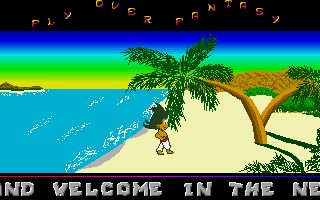 Fly over Fantasy atari screenshot