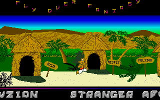 Fly over Fantasy atari screenshot
