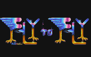 Fly to Fly Demo atari screenshot