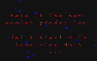 Fly to Fly Demo atari screenshot