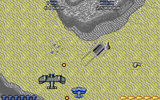 Flying Shark atari screenshot