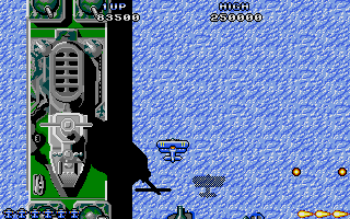 Flying Shark atari screenshot