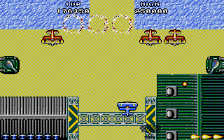 Flying Shark atari screenshot