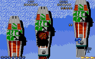 Flying Shark atari screenshot