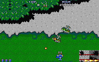 Flying Shark atari screenshot