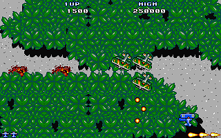 Flying Shark atari screenshot
