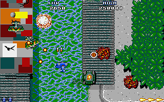 Flying Shark atari screenshot