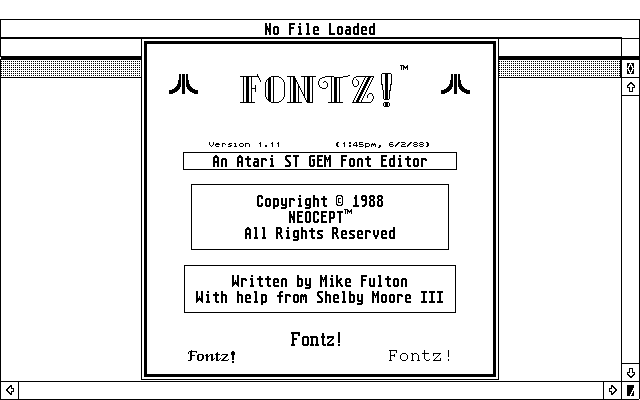 Fontz! — screenshot 1