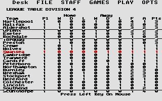 Football 88 atari screenshot