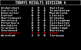 Football Crazy atari screenshot
