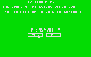 Football Director atari screenshot