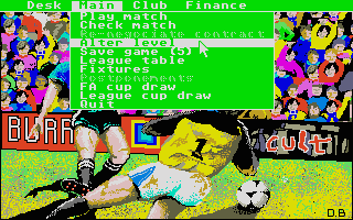 Football Director atari screenshot
