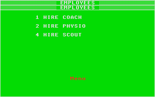 Football Director atari screenshot