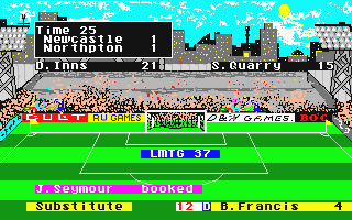 Football Director II atari screenshot