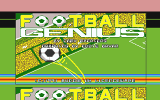 Football Genius atari screenshot