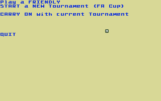 Football Genius atari screenshot