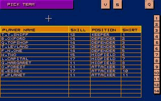 Football Magic atari screenshot