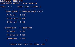 Football Magic atari screenshot