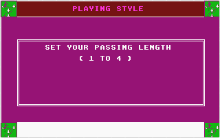 Football Manager II Expansion Kit atari screenshot