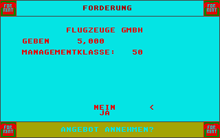 Football Manager II atari screenshot