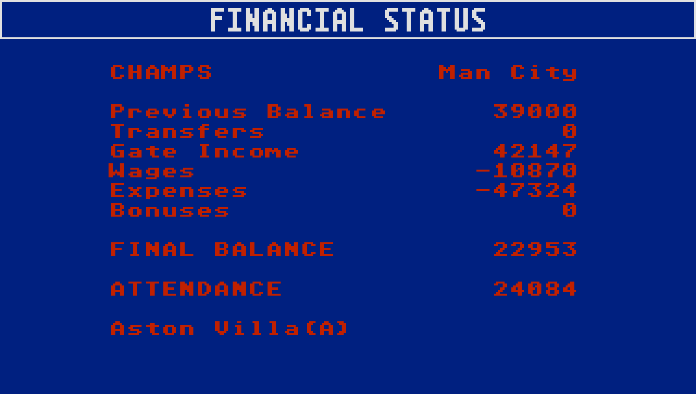 Football Masters atari screenshot