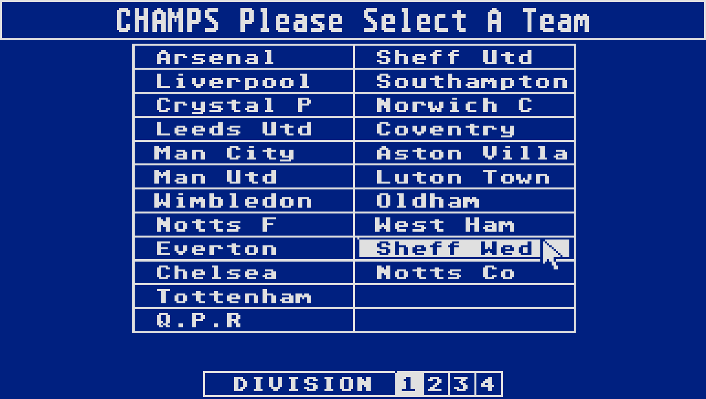 Football Masters atari screenshot