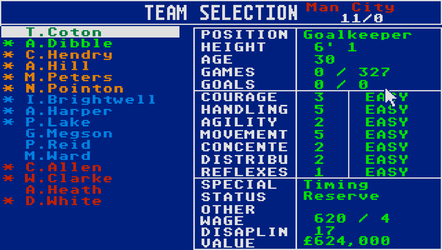 Football Masters atari screenshot