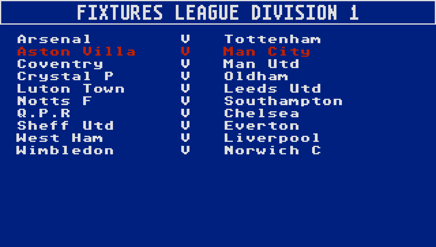 Football Masters atari screenshot