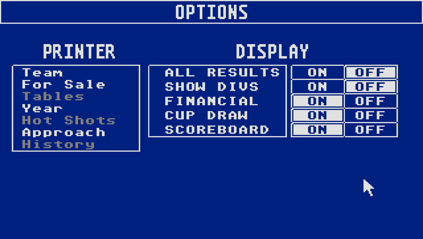 Football Masters atari screenshot