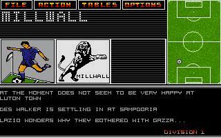 Football Tactician (Div One) atari screenshot
