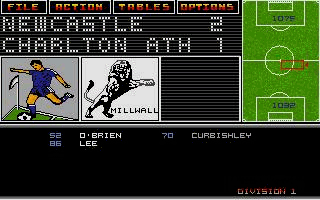Football Tactician (Div One) atari screenshot