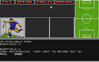 Football Tactician (Premier League) atari screenshot