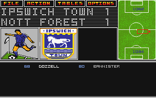 Football Tactician (Premier League) atari screenshot