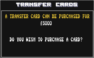 Footballer of the Year II atari screenshot