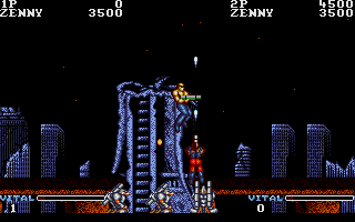 Forgotten Worlds atari screenshot