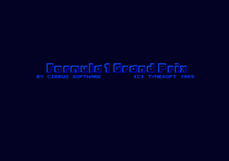 Formula 1 Grand Prix — screenshot 1