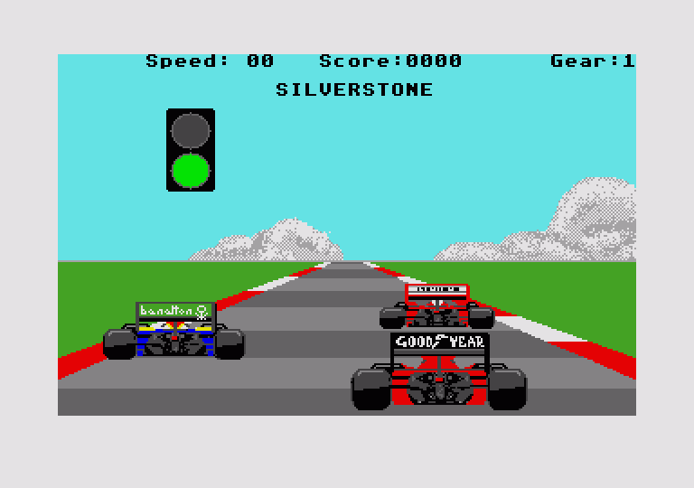 Formula 1 Grand Prix atari screenshot